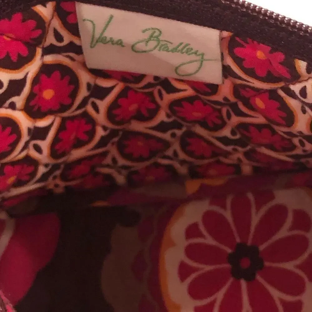 Vera Bradley Retired Carnaby Pattern‎ Small Purse with Shoulder Strap